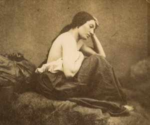 Retrato Femenino de Eugène Durieu